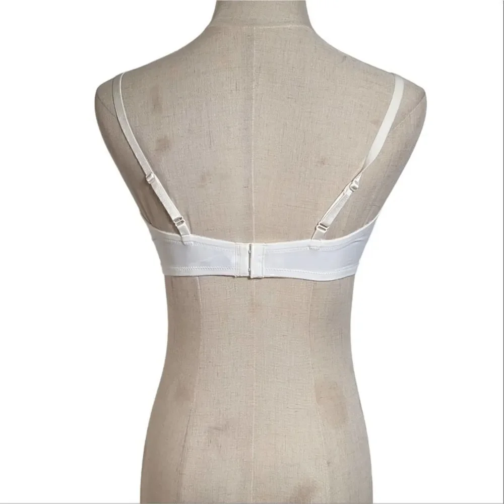 Natori Private Luxuries White Bra Top